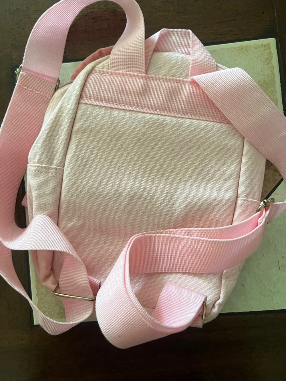 Hello Kitty Pink Kids Mini Backpack with Patch Decorations
